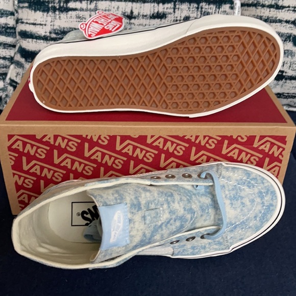 Vans Sk8-Hi Tapered Denimdstry Winter Sky Marshmalow MENS - Picture 5 of 16